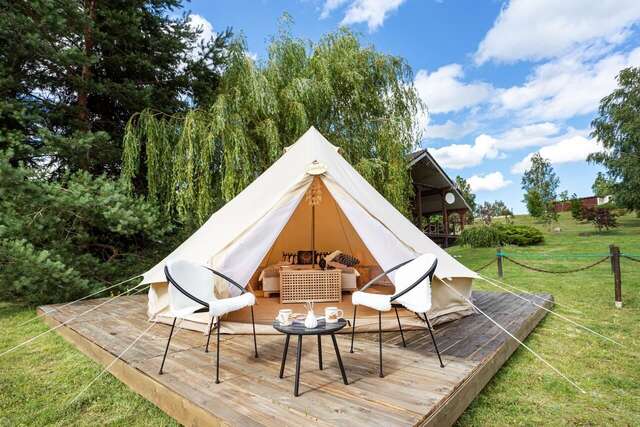 Люкс-шатры Luxury Camping - GLAMM Аукштадварис-10